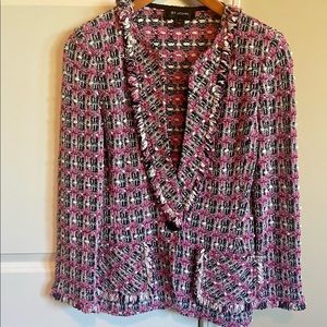 St. John Tweed Knit Jacket Size 4